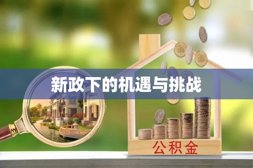 怀柔新政下的机遇与挑战