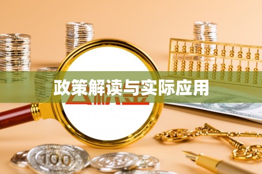 怀柔政策解读与实际应用