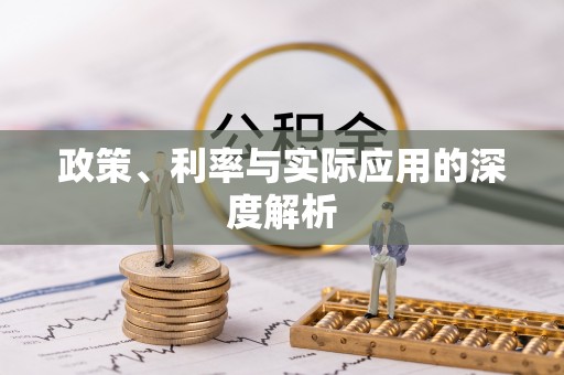 怀柔政策、利率与实际应用的深度解析