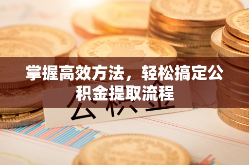 怀柔掌握高效方法，轻松搞定公积金提取流程