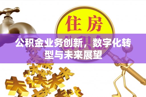 怀柔公积金业务创新，数字化转型与未来展望