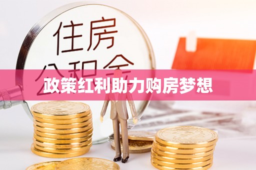 怀柔政策红利助力购房梦想